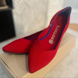 Rothy’s The Point Chili Red 7.5